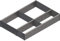 Blum Orga-Line Space Corner Organizer Besteckeinsatz für die Schublade Länge 450 mm Edelstahl/Kunststoff