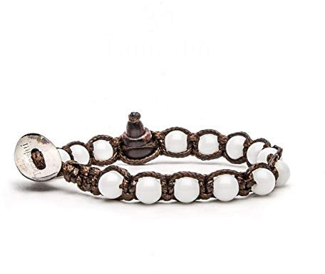 Bracciale Tamashii Originale Agata Bianca BHS601-14