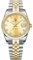 RollsTimi Orologio Automatico da Uomo, Movimento Meccanico Automatico Giapponese, Elite Business Watch, Acciaio Inox, Moda Casual, Resistente all'Acqua fino a 100m… (Oro diamante 1645- PQ)