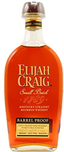 Elijah Craig - Barrel Proof Batch C921 Bourbon - 12 year old Whiskey 70cl 60.1% ABV