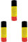 ROTHENBERGER Industrial Feuerzeug Gas inkl. 5 x Adapter 100 ml 1500002897 Industrial Universal Nachfüllgas für wiederbefüllbare Feuerzeuge 100ml, 16 x 4.6 x 4.6 cm, Gelb (Packung mit 3)