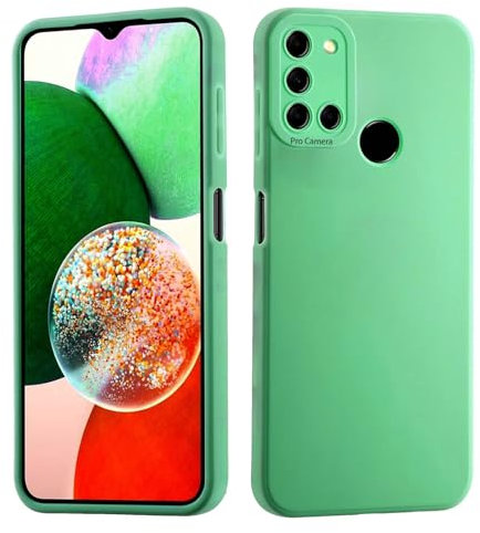 LENGRACE Hülle für Oppo A52/A72/A92 Weiche Silikon Hülle,Premium Silikon Case für Oppo A52/A72/A92 Stoßfest TPU Kratzfest Ganzkörper Schutzhülle Handyhülle-Grün