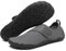 Mishansha Badeschuhe Herren Damen Aquaschuhe Atmungsaktiv Schnell Trocknend Sommer Schwimmschuhe Unisex Wasserschuhe für Outdoor Sports, Tiefgrau 43 EU