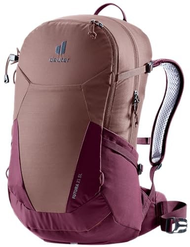 deuter Futura 21 SL Damen Wanderrucksack, ashrose-cassis, 21 L