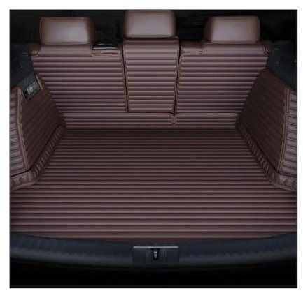 LIANGYIMEI Protector Maletero Coche para Citroen C3-XR C3 para Aircross C4 para Aircross Estera De Maletero Coche Personalizada Bandeja Protectora De Suelo De Coche Accesorios Interiores (Coffee Set)