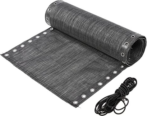 SEWOART 1satz Faltbarer Liegestuhl Bezug Aus Atmungsaktivem Mit Seil Ersatzstoff Für Outdoor Strand Und Campingliegen Schwarz