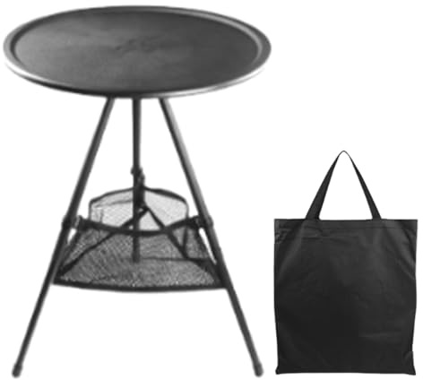 Wezalget Tavoli Pieghevoli Per Esterni | Tavolo Da Esterno Campeggio Facile Da Riporre - Mobili per Scrivania Regolabili per Spiaggia Cucina Barbecue Picnic Viaggio e Patio