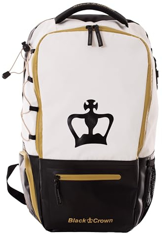 Black Crown - Mochila de Pádel Raptor V2 - Compartimento para 2 Palas - Espacio para Ropa y Zapatillas - Paneles Transpirables - Bolsillos de Seguridad y Acceso rápido