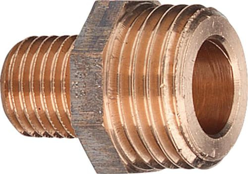 Viega 3247 - Manguito roscado macho-macho 3247 1.1/2x1 bronce