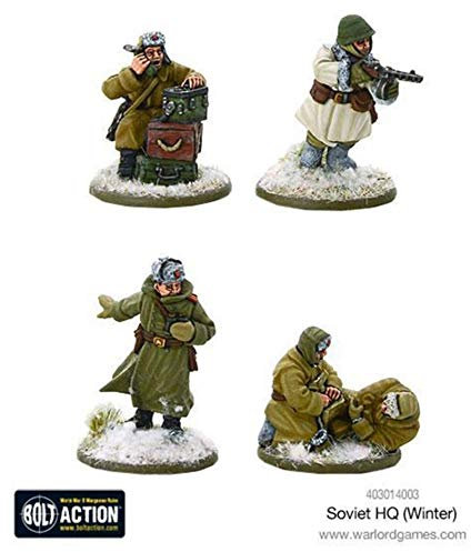 Bolt Action Soviet Hq (winter) Blister - Metal