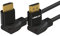 LINKUP - HDMI 4K Cable Ultra HD 360° Angle Swivel Digital Video Cord - Heavy Duty 28AWG - Extreme High Speed 18GB/s | 4096 x 2160 | Compatible with Apple Xbox PS4 PC Samsung TV - 6FT