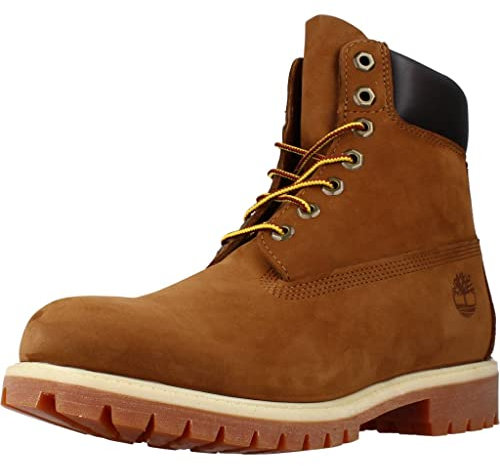 Timberland 6 Inch Premium Waterproof, Stivali Uomo, rosso ruggine, 41 EU