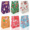 RFWIN Geschenktüten Weihnachten, 30 Stück Papiertüten Weihnachten mit Stickern, Bunte Geschenkbeutel Klein Papier Tüten zum Befüllen Schokolade Süßigkeiten Tasche Partytüten Weihnachtstüten