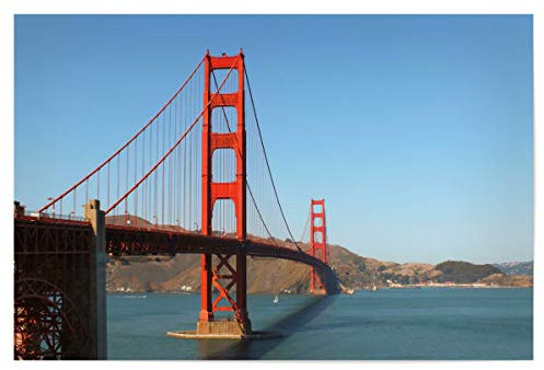 artboxONE Poster 150x100 cm Städte Golden Gate Bridge, Kalifornien - Bild golden Gate Bridge Amerika Architektur