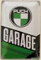 Blechschild 30 x 20 cm Puch Garage - Deko7