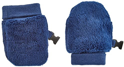 Playshoes Unisex Fleece Fäustling, Kuschelfleece Marine, 0 (ca. 0-1 Jahr)