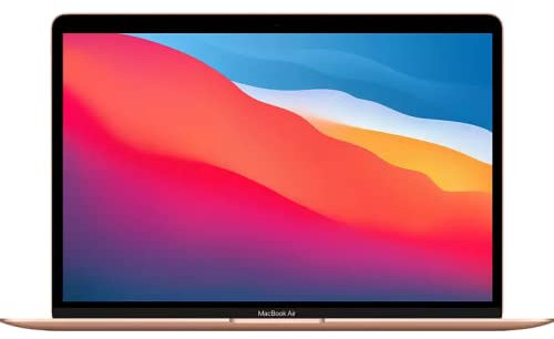 2019 Apple MacBook Air Retina with Intel 1.6 GHz Core i5 chip (13-inch, 8GB RAM, 128GB SSD Storage) QWERTY Spanish Gold (Generalüberholt)