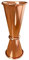 [NOVA] Copa de cóctel de cobre Jigger Spirit de doble medida, acabado de cobre pulido, acero inoxidable (doble), 25 ml / 50 ml