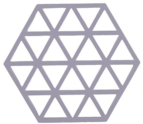 Zone Denmark Triangles Topfuntersetzer/Untersetzer für Töpfe, Silikon, 16 x 14 cm, Lavender