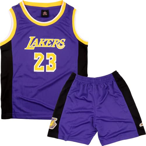 DaceStar Basketball Trikot Kinder, 2 Stück Basketball Kinder Trikot, Basket-ball Kleidung Jungen,Basket-ball Training Jersey 4-14 Jahre XL