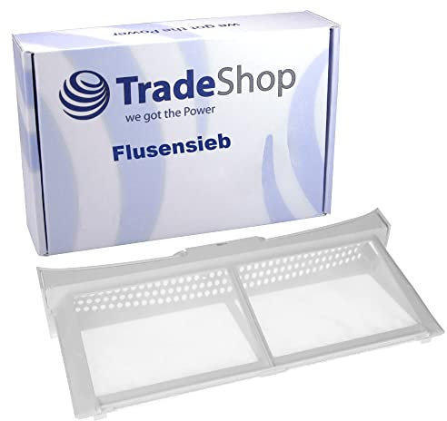 Trade-Shop Flusensieb/Flusenfilter/Trocknersieb kompatibel mit Siemens WT46E183NL WT46E185 WT46E1EM WT46E1F2 WT46E1K2 WT46E1K3 WT46E1K3WT