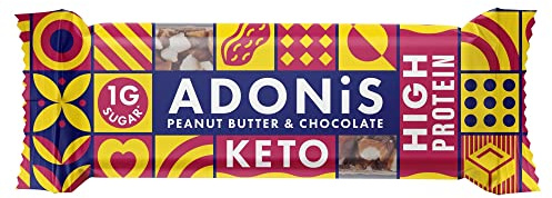 Adonis Keto Peanut Butter & Cocoa Protein Bar 45g