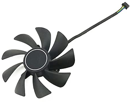 RAKSTORE HA10015H12SB-Z Grafikkarten Lüfter Kompatibel mit MSI GTX 1660 RTX 2060 2070 AERO ITX Leiser Kühler Lüfter