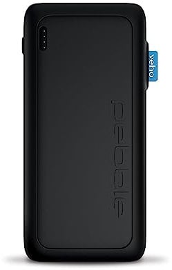 Veho Pebble PZ-20 Rugged Power Bank | 20,000mAh battery | 20W fast charge | Splash resistant | USB-C charging 12v PD | For iPhone 14 series, 13 series, 12 series, Samsung, iPad, more | VPP-770-20K