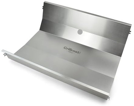 Grillrost.com Das Original Edelstahl Hitzeschild/doppelte Wandung - passend für Weber Spirit 300