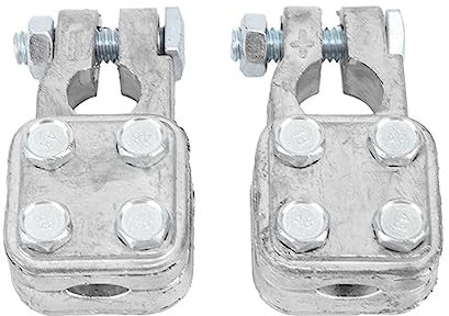 Battery Terminal Connectors 3 Way Battery Cable Terminal 2 AWG 4/0 By Quick Cable Battery Terminals Connectors Clamps