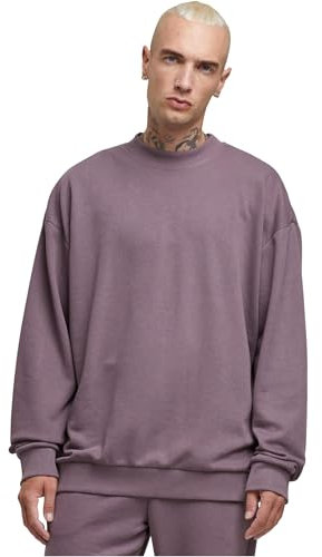 Urban Classics Light Terry Crew fadedpurple, XL