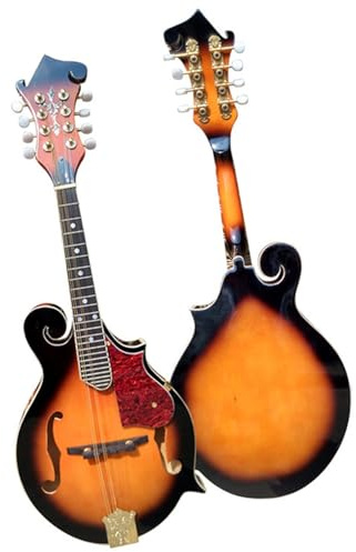 Mandolinen-Instrumentensatz Mandoline F-förmige Einzelne Geschnitzte Mandoline