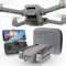 Drohne mit Kamera Faltbare Drohnen für Erwachsene Anfänger, Bürstenloser Motor Windschutzstufe 4 Maximale Fluggeschwindigkeit 40 KM/H, 1080P HD Camera Motorisch Einstellbar Drone, FPV RC Quadcopter