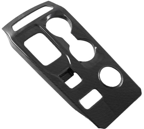 Carbon Fiber Car Center Console Schalthebelverkleidung Verkleidung Aufkleber für Ford Ranger Raptor 2021-2024