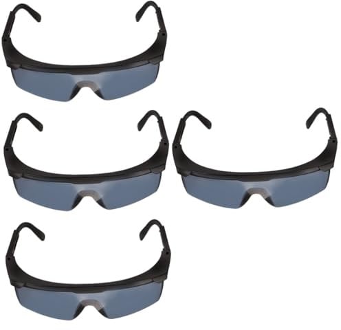DOITOOL 4 Stück Laserschutzbrille schützend Sicherheitsschweißlinse Lesebrille getönte Schutzbrille Schweißerbrille Schweißausrüstung industrielle Schweißbrillen Schweißerschutzbrillen Stk
