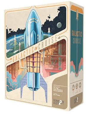 Galactic Cruise Basisspiel - English Version - Kinson Key Games - 1 bis 4 Spieler - Spielzeit 90-150 Minuten