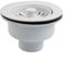 Kitchen Sink Waste Kit - Sink Waste Sink Waste Kit - Sink Waste Kitchen Sink Strainer - Sink Basket Strainer Waste - For Kitchen Drain Opening 83-90mm White