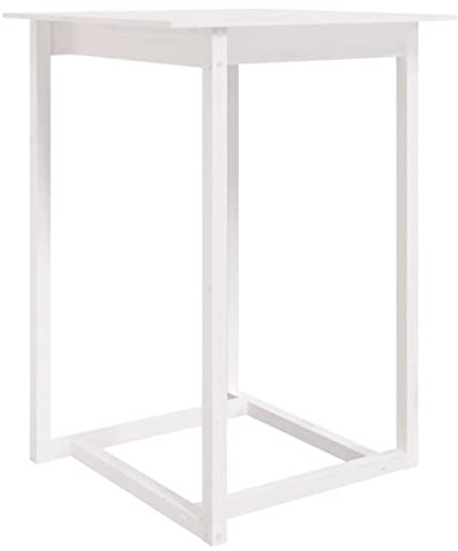 Massivholz Tisch Kiefer 80x80x110 cm - Langlebiger Esstisch für Wohnzimmer & Küche, Natürliches Design für Familien & Kleine Räume