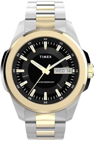 Timex Men's Essex Day and Date 45mm Quartz Watch
