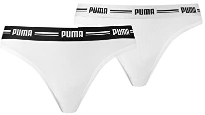 PUMA String, Biancheria intima Donna, Bianco, S