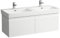 Laufen Pro S Waschtischunterschrank 2 Schublade, 2 Innenschubladen zu Waschtisch 814966, 1160x450x395, Farbe: Wenge