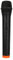 Yunir Micrófono inalámbrico Universal VHF, plástico ABS Micrófono de Mano Universal Profesional Micrófono de recepción USB, para Cantar y Hablar, Plug and Play