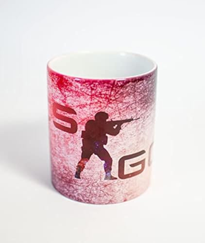 TusPersonalizables.com Counter Strike Global Offensive Tasse (Rot)
