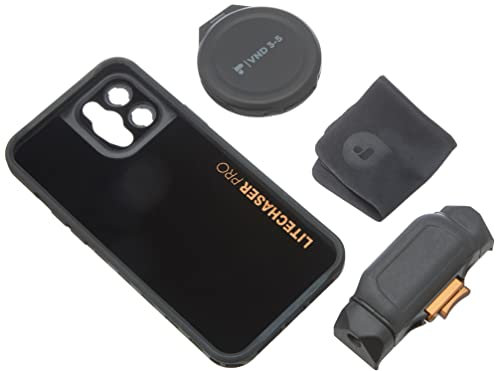 PolarPro - LiteChaser - iPhone 12 Pro MAX- VND Kit - Protective case - Corresponding grip - Variable ND filter - Lens cap - Compatible with Moment M-Series lenses - MagSafe