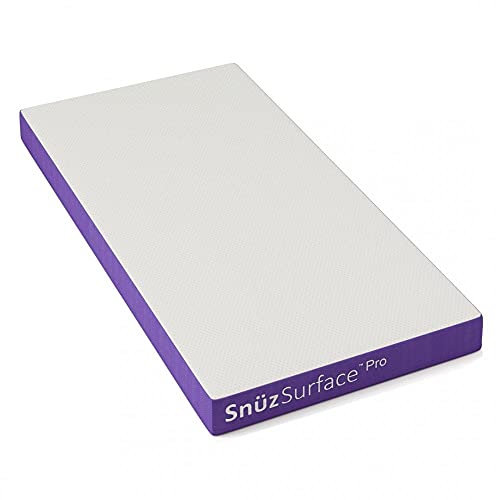 SnüzSurface Pro Babymatratze 70x117 cm, Anpassbare Matratze Kinderbett - Anpassung der Härtegrade an das Wachstum Ihres Kindes, Kindermatratze 0-7 Jahre mit Wasserdichtem Bezug