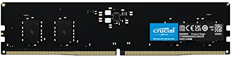 RAM Crucial D5 4800 8GB C40 Tray