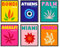 HAUS AND HUES Reiseposter, Set mit 6 ästhetischen, adretten Postern für Schlafzimmer, Zielposter, trendige Reisewandkunst, bunte Wanddrucke, Kunstwerk-Reisen, Vintage-Stadt-Poster (ungerahmt, 20,3 x