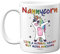 Stuff4 Nanny Birthday Gifts - Nannycorn - Best Nanny Mugs, Happy Birthday Mug, Special Christmas Nan Gifts from Grandchildren, Funny Xmas Tea Coffee Cup Cups, 11oz Ceramic Dishwasher Safe Mugs