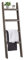 Natsukage Blanket Ladder Rustic Wooden Ladder Farmhouse Blanket Ladder Decorative Ladder Shelf for Living Room Bathroom Bedroom Wall Leaning Ladder Shelf Stand (48 x 22, Rustic Walnut)