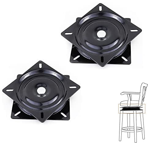 2 Stück Kugellager Drehscheibe, Schwerlast Drehteller Kugellager, Quadrat Drehlager Drehteller, 360 Degree Turntable Ball Bearing, für Regale Anzeigen, Chair, Desk, Dining Table, 6 Zoll